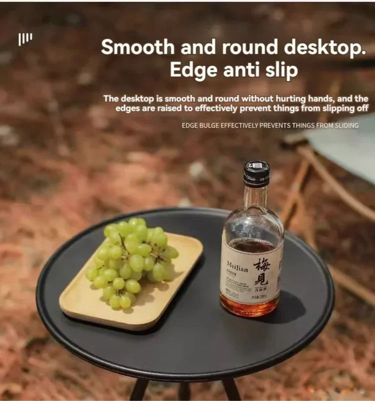 Outdoor Small round Table, Camping ,Garden ,yard, Ultra Lightweight Portable, , Coffee Table, Tea Table, Dining Table