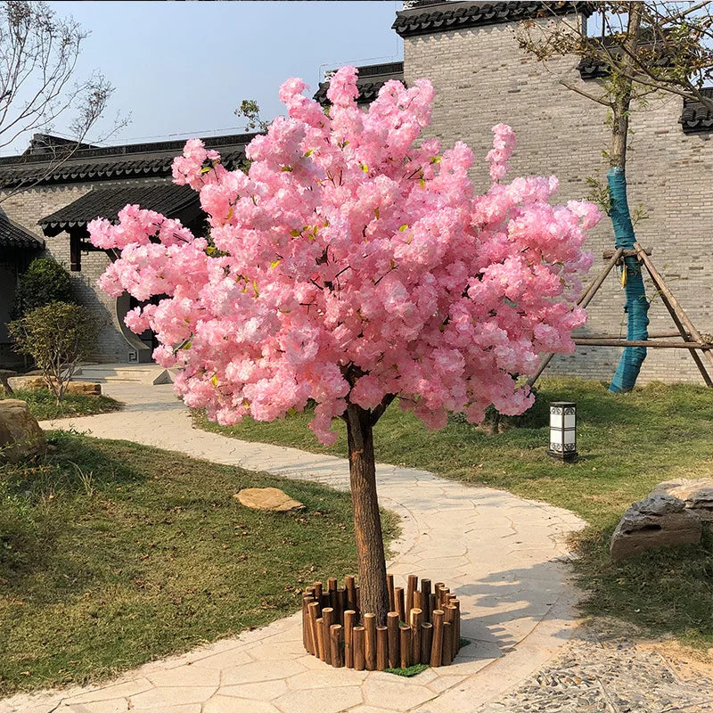 Artificial Cherry Tree for Home Decoration, Maple Tree, Wedding Decoration, Christmas Holiday Party, Hotel Mall