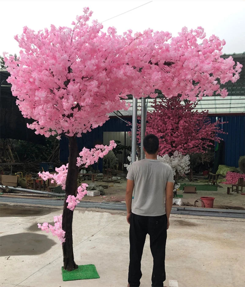 Artificial Cherry Tree for Home Decoration, Maple Tree, Wedding Decoration, Christmas Holiday Party, Hotel Mall