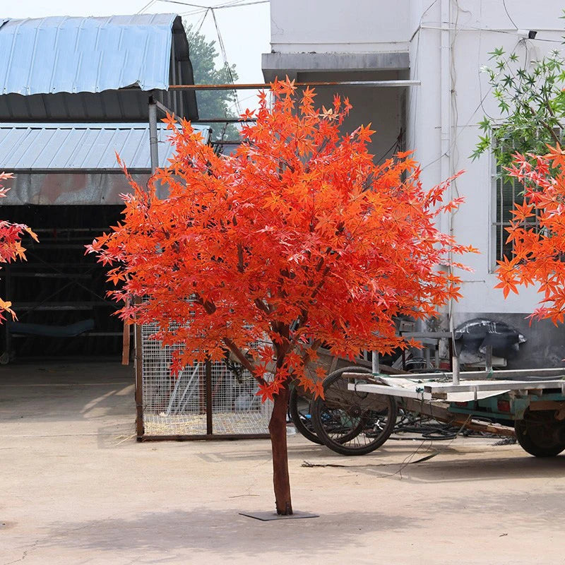 Artificial Cherry Tree for Home Decoration, Maple Tree, Wedding Decoration, Christmas Holiday Party, Hotel Mall