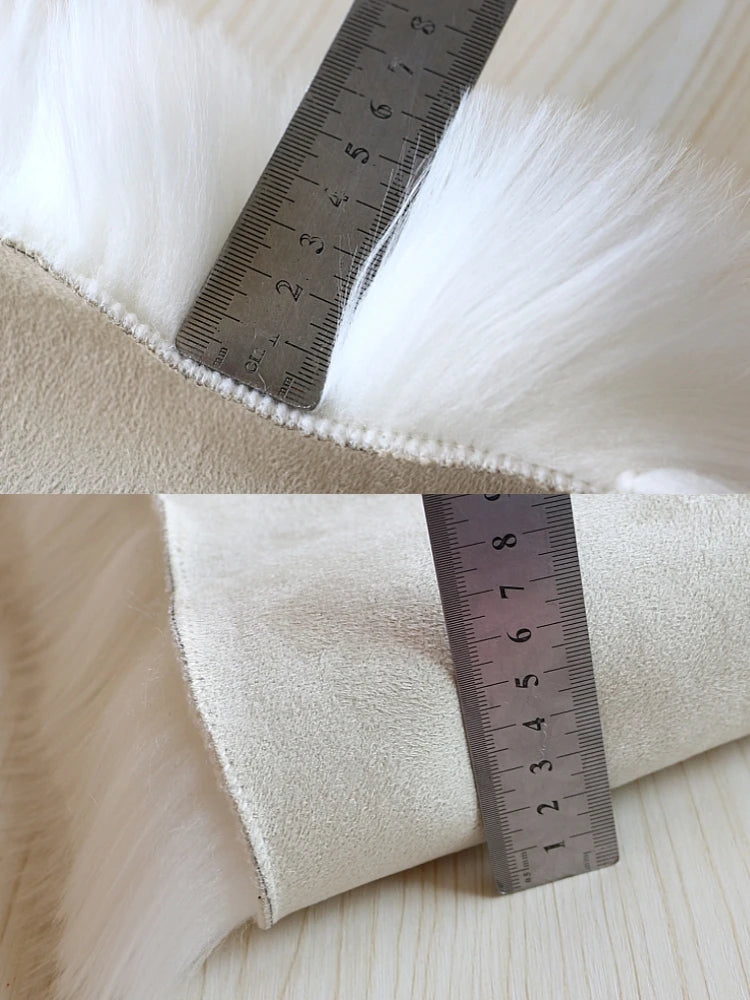 Fur Faux Sheepskin Soft Carpet Living Room Area Rugs Bedroom Bedside Furry Decoration Fluffy Imitation Wool Chair Sofa Cushion