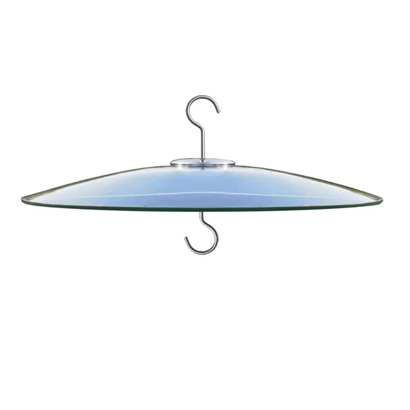 Outdoor Bird Feeders Rain Cover Weatherproof Rain Guard Clear Dome Cover Umbrella Squirrels Baffles for Hummingbirds