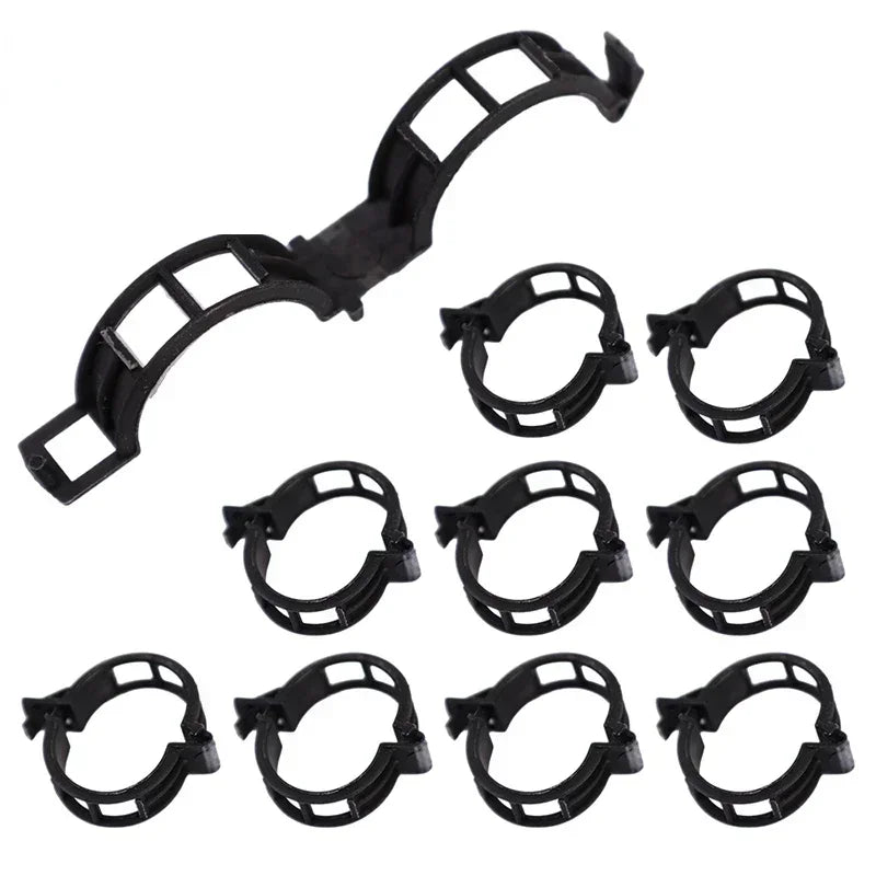 Reusable Plastic Plant Support Clips – Grafting & Vine Protection for Tomatoes & Vegetables