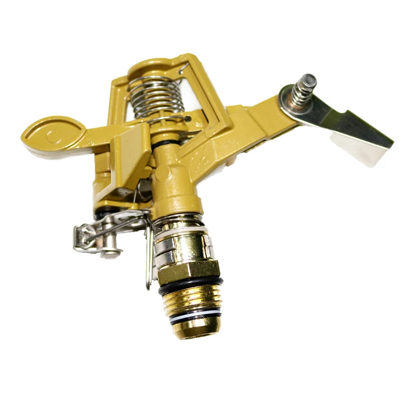 1/2"Male Thread Rotating Rocker Sprinkler Adjustable Impact Sprinkler Lawn Garden Park Orchard Field Irrigation Watering Nozzle