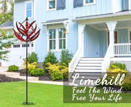 Wind Spinner, Metal Windmill, 3D Wind Powered Kinetic Sculpture, Lawn Metal Wind Spinners Yard and Garden Decor