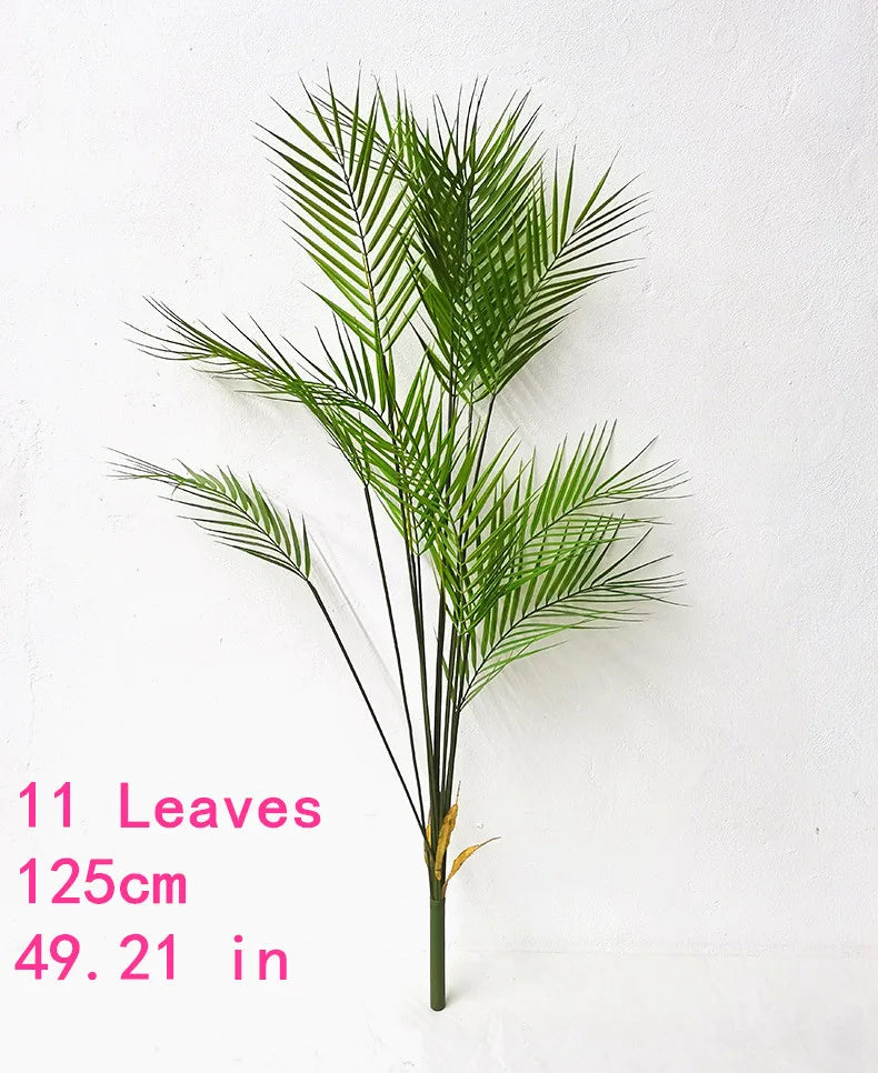 Large Artificial Palm Tree Green Tropical Fake Plants Flower Arrangement Props Home Decoration Hotel Office Party Deco Accessori