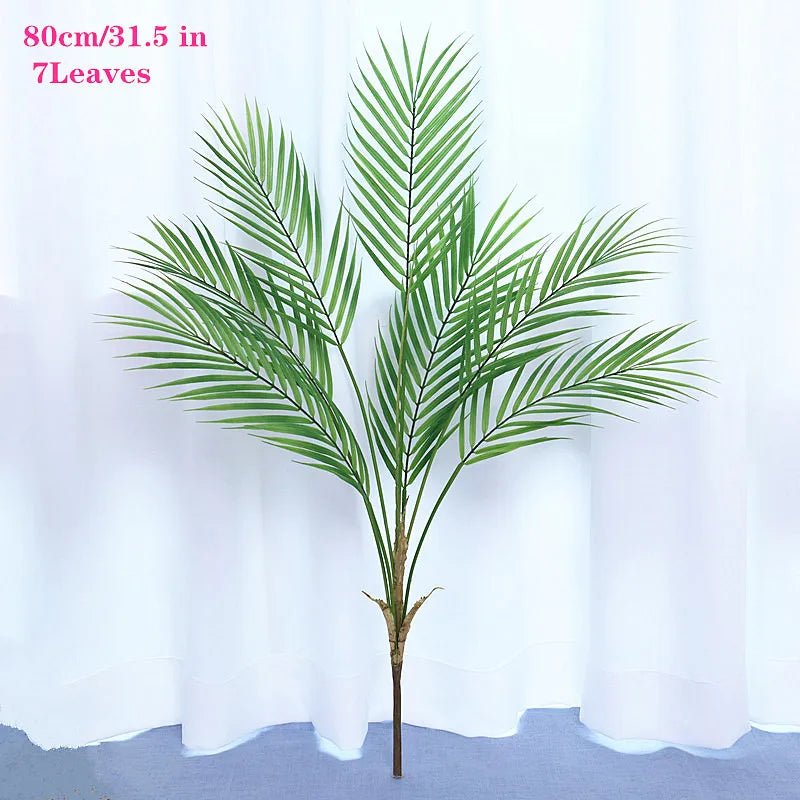 Large Artificial Palm Tree Green Tropical Fake Plants Flower Arrangement Props Home Decoration Hotel Office Party Deco Accessori