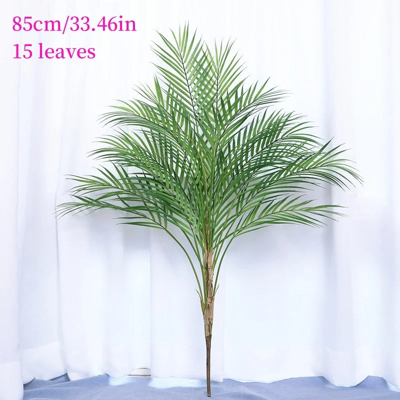 Large Artificial Palm Tree Green Tropical Fake Plants Flower Arrangement Props Home Decoration Hotel Office Party Deco Accessori