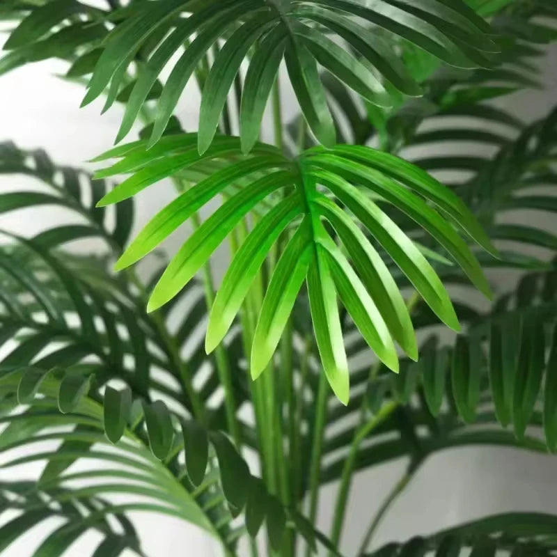 82cm Artificial Palm Tree Scattered Sunflower Tropical Fake Plant Palm Leaves Large Monster Branches Home Garden Decoration