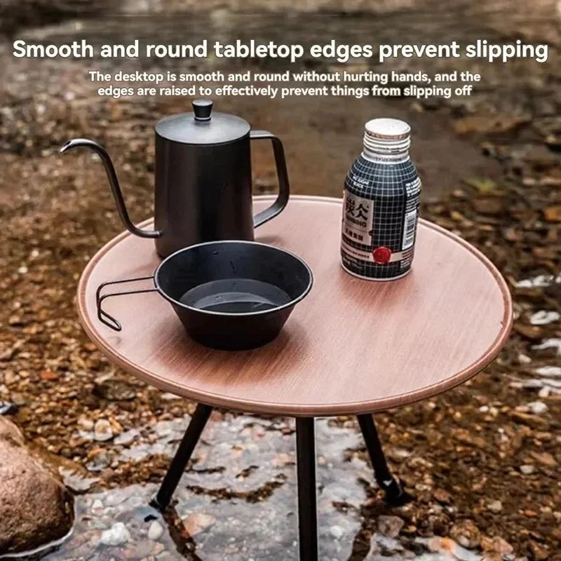 Outdoor Small round Table, Camping ,Garden ,yard, Ultra Lightweight Portable, , Coffee Table, Tea Table, Dining Table