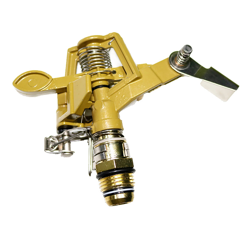 1/2"Male Thread Rotating Rocker Sprinkler Adjustable Impact Sprinkler Lawn Garden Park Orchard Field Irrigation Watering Nozzle