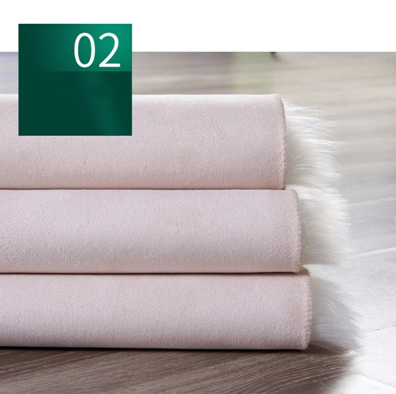 Fur Faux Sheepskin Soft Carpet Living Room Area Rugs Bedroom Bedside Furry Decoration Fluffy Imitation Wool Chair Sofa Cushion
