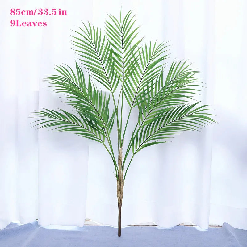 Large Artificial Palm Tree Green Tropical Fake Plants Flower Arrangement Props Home Decoration Hotel Office Party Deco Accessori