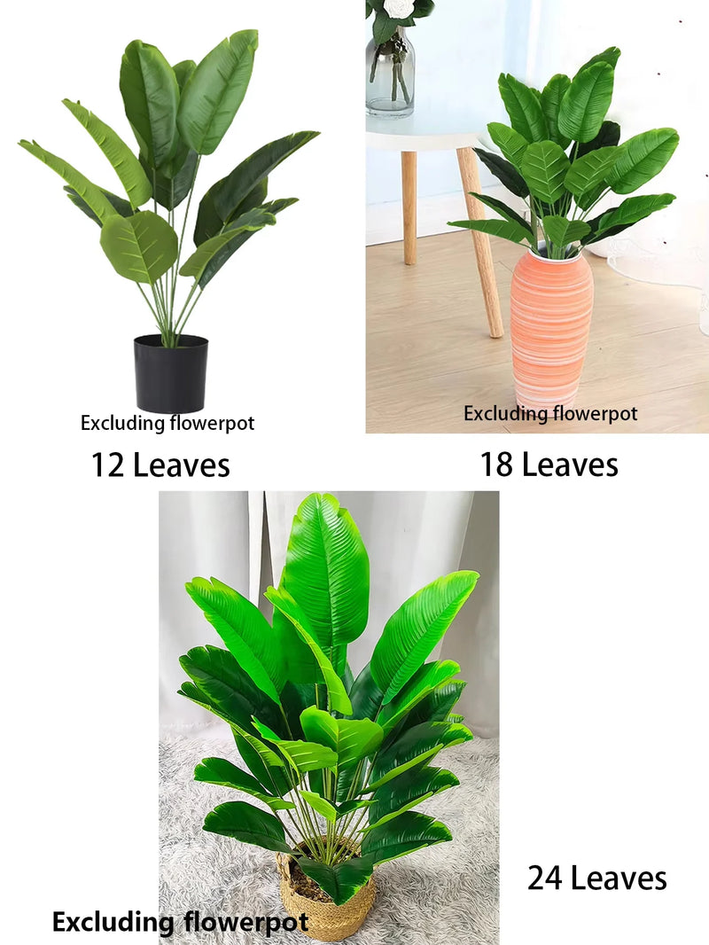 1pc Large Artificial Areca Palm Plant In Pot Plant Faux Tropical Plants Tall Table Palm Tree Home Office Decoration Floor Decor