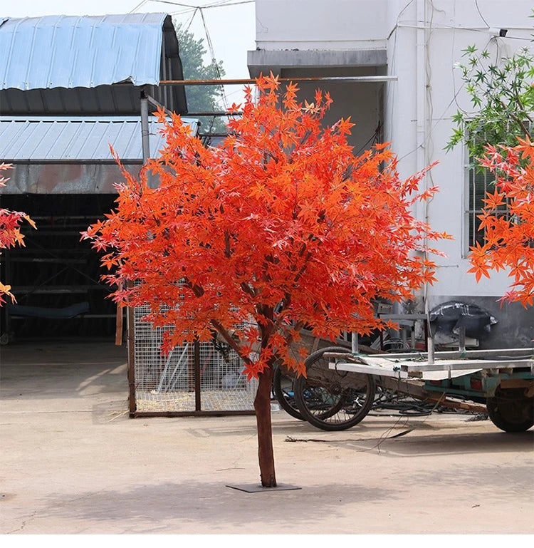 Artificial Cherry Tree for Home Decoration, Maple Tree, Wedding Decoration, Christmas Holiday Party, Hotel Mall
