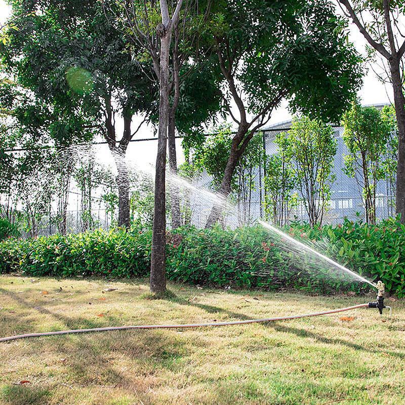 1/2"Male Thread Rotating Rocker Sprinkler Adjustable Impact Sprinkler Lawn Garden Park Orchard Field Irrigation Watering Nozzle
