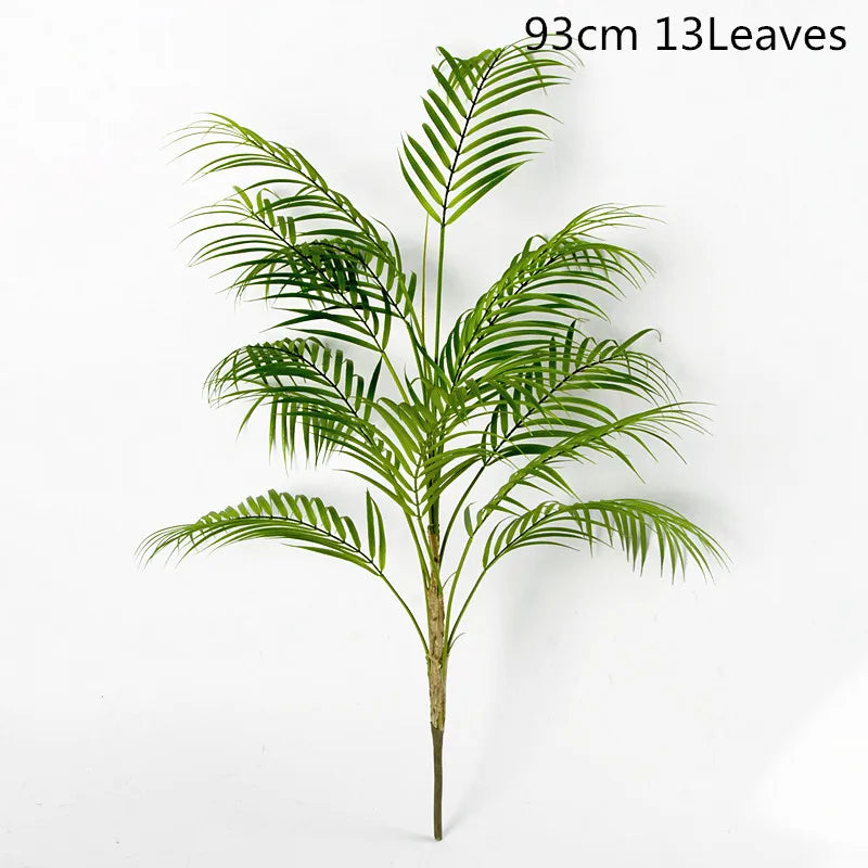 Large Artificial Palm Tree Green Tropical Fake Plants Flower Arrangement Props Home Decoration Hotel Office Party Deco Accessori
