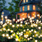 Solar LED Lights Garden Firework Warm Lights Outdoor 6/8 LEDs Waterproof Firefly Lawn Lamps  Patio Pathway Decoration