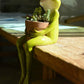 Resin Frog Flower Pot Ornaments,  Outdoor Garden Plant Pot Figurine, Decoration Yard, Villa Furnishing Accessories Art