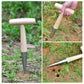 Home Gardening Wooden Planting Seeds And Bulbs Tools Hand Digger Seedling Remover Seedling Lifter Seed Planter Tool