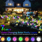 Solar LED Lights Garden Firework Warm Lights Outdoor 6/8 LEDs Waterproof Firefly Lawn Lamps  Patio Pathway Decoration