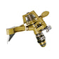 1/2"Male Thread Rotating Rocker Sprinkler Adjustable Impact Sprinkler Lawn Garden Park Orchard Field  Irrigation Watering Nozzle