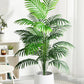 70-120cm Large Artificial Palm Tree Plastic Turtle Back Plants Leaf Schefflera Tropical Tree Home Office Party Outdoor Decor