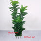 35-150cm Large Artificial Palm Tree Tropical Plants Green Plastic Palm Leafs Fake Banyan Tree for Home Garden Shop Party Decor
