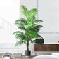 Large Artificial Palm Tree Tall Fake Plants Tropical Monstera Branch Green Plastic Leaves For Home Garden Outdoor Decor
