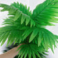 35-150cm Large Artificial Palm Tree Tropical Plants Green Plastic Palm Leafs Fake Banyan Tree for Home Garden Shop Party Decor