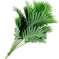 Artificial Areca Palm Tree Fake Plants Palm Leaf for Home Room Decor Tropical Leaves Greenery Family Office Indoor Outside Decor