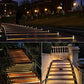 Outdoor Solar Step Lights, Warm White ,Waterproof, Auto On, for Patio, Yard, Driveway, Porch Decoration