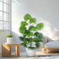 55-110CM Artificial Palm Plant Branch Faux Plant Monstera large leaf Ornament indoor fake Plant for Home Office Room Decoration
