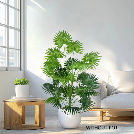 55-110CM Artificial Palm Plant Branch Faux Plant Monstera large leaf Ornament indoor fake Plant for Home Office Room Decoration