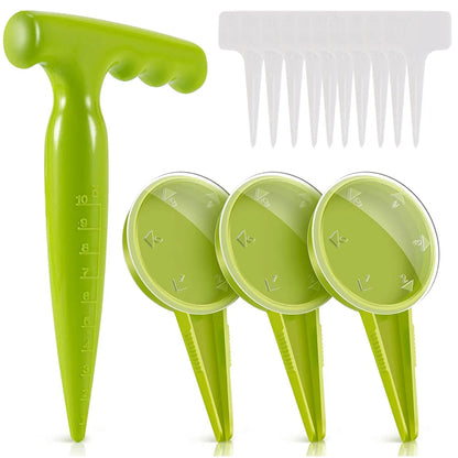 Home Gardening Wooden Planting Seeds And Bulbs Tools Hand Digger Seedling Remover Seedling Lifter Seed Planter Tool