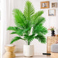 53-123cm  Artificial Palm Tree Tropical Fake Plant Green Plastic Palm Leaf Branches Suitable for Home Garden Decoration