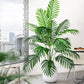 53-123cm  Artificial Palm Tree Tropical Fake Plant Green Plastic Palm Leaf Branches Suitable for Home Garden Decoration
