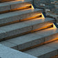 Outdoor Solar Step Lights, Warm White ,Waterproof, Auto On, for Patio, Yard, Driveway, Porch Decoration