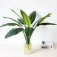 Large Bird of Paradise Artificial Tropical Flower Faux Heaven Bird Plant for Home Office Garden Decor Flower Arrangement