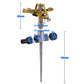1/2"Male Thread Rotating Rocker Sprinkler Adjustable Impact Sprinkler Lawn Garden Park Orchard Field  Irrigation Watering Nozzle