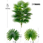 Artificial Tropical Tung Palm Tree large Floor Standing / Nordic Style Green Fake Plant Home Garden Decoration