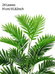 70-120cm Large Artificial Palm Tree Plastic Turtle Back Plants Leaf Schefflera Tropical Tree Home Office Party Outdoor Decor