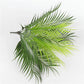 52cm 9Leaves Artificial Tropical Plants Fake Palm Plant Branch Green Leaves For Home Garden Office Jungle Carnival Decoration 52