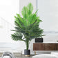 90-120cm Large Artificial Palm Tree Tropical Fake Plants Green Plastic Palm Leafs Big Monstera Tree Branch For Home Garden Decor