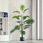 Large Artificial Palm Plant15Leaf - Perfect choice for home and office decoration，Indoor and outdoor use，Not including the basin