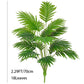 150cm Large Artificial Palm Tree Tropical Fake Plants Real Touch Palm Leafs Plastic Banyan Tree for Home Garden Shop Party Decor