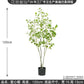 Large Artificial Palm Tree Tropical Fake Plants Green Plastic Palm Leafs Big Monstera Tree Branch For Home Garden Decor