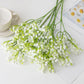 Artificial plastics Flower gypsophila Outdoor Garden Courtyard Home Vase table Wedding bridal bouquet DIY gift accessory