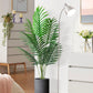 1pc Large Artificial Palm Plants Leaves Faux Fake Tropical Large Palm Tree Imitation Leaf Home Floor Decoration 70-120cm