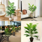 82cm Artificial Palm Tree Scattered Sunflower Tropical Fake Plant Palm Leaves Large Monster Branches Home Garden Decoration